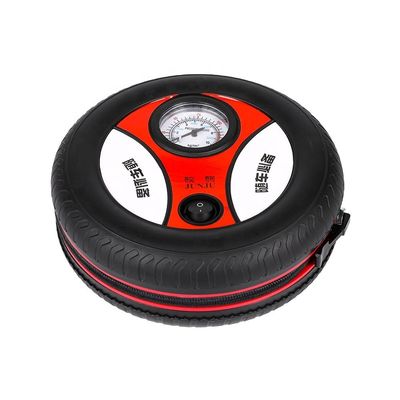 17.5*17.5*6.5 ABS Mini Compresor de aire para automóviles bomba de inflador de neumáticos portátil 12V 150PSI
