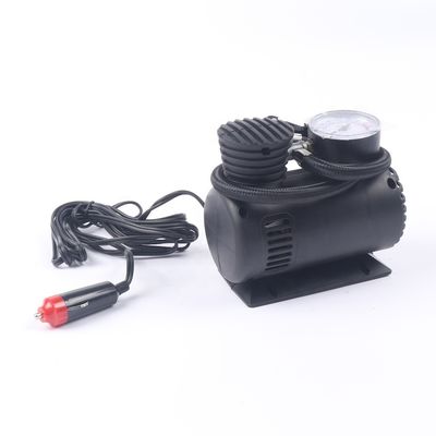 Presión máxima 151-250Psi Negro Mini Pump Compresor de aire de coche para camión SUV motocicleta