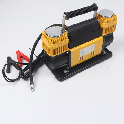 Flujo de aire de 160L/min Inflador de neumáticos para automóviles doble cilindro DC12V 150PSI bomba de aire eléctrica