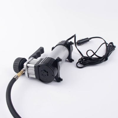 Compresor de aire de corteza de metal de trabajo pesado de 12V 100PSI con cable de alimentación de 10 pies y cilindro de 30 mm