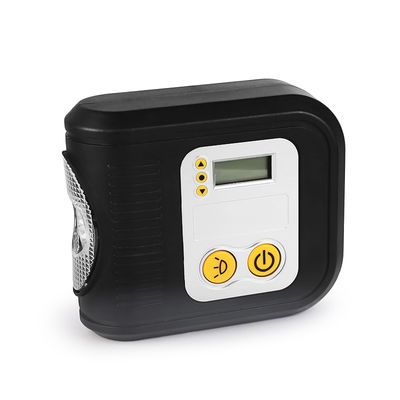 Opel CE RoHS Inflador de neumáticos digitales de automóviles con luz de trabajo LED de luz de carretera y 2 adaptadores de boquilla