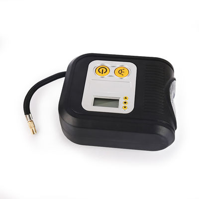 Opel CE RoHS Inflador de neumáticos digitales de automóviles con luz de trabajo LED de luz de carretera y 2 adaptadores de boquilla