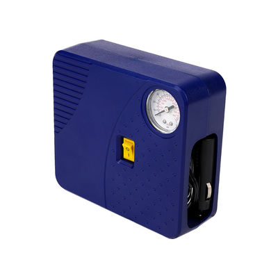 Compacto y portátil 12V retroiluminado con aguja de pantalla ABS auto mini inflador de neumáticos para automóviles