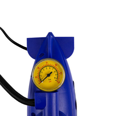Compresor de aire de mini pez de 12 V de corriente continua para neumáticos portátiles para bicicletas